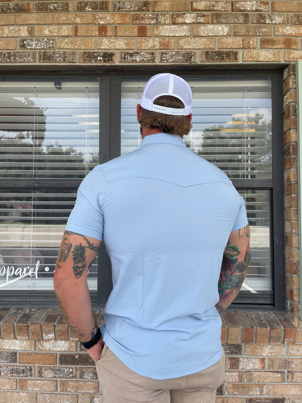 Southern Sky Pearl Snap Shirt