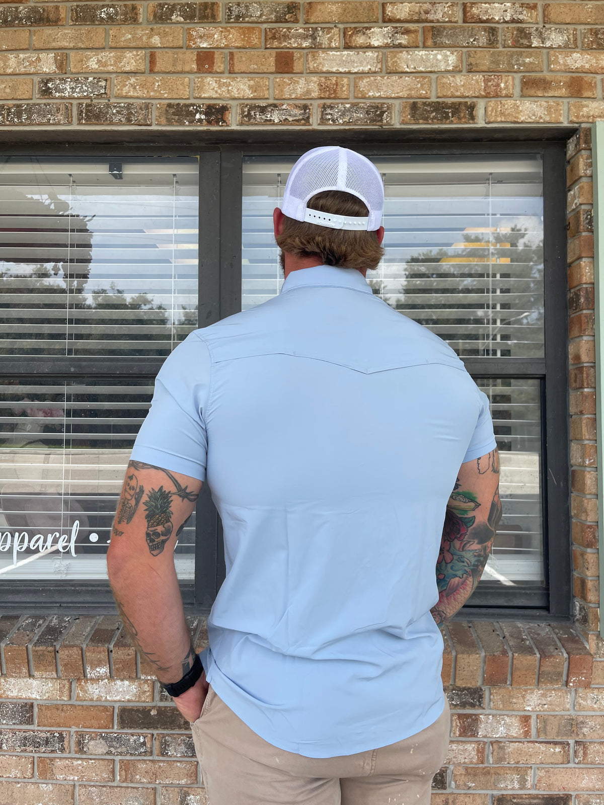 Southern Sky Pearl Snap Shirt
