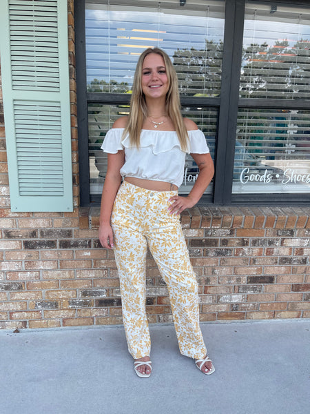 Floral Fantasy Pants