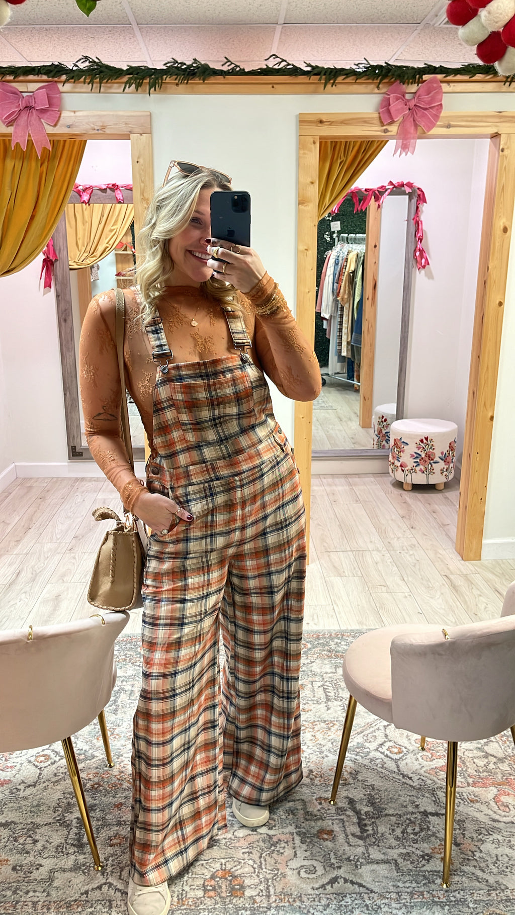 Autumn Spice Overalls