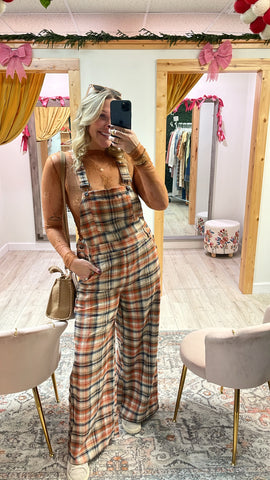 Autumn Spice Overalls