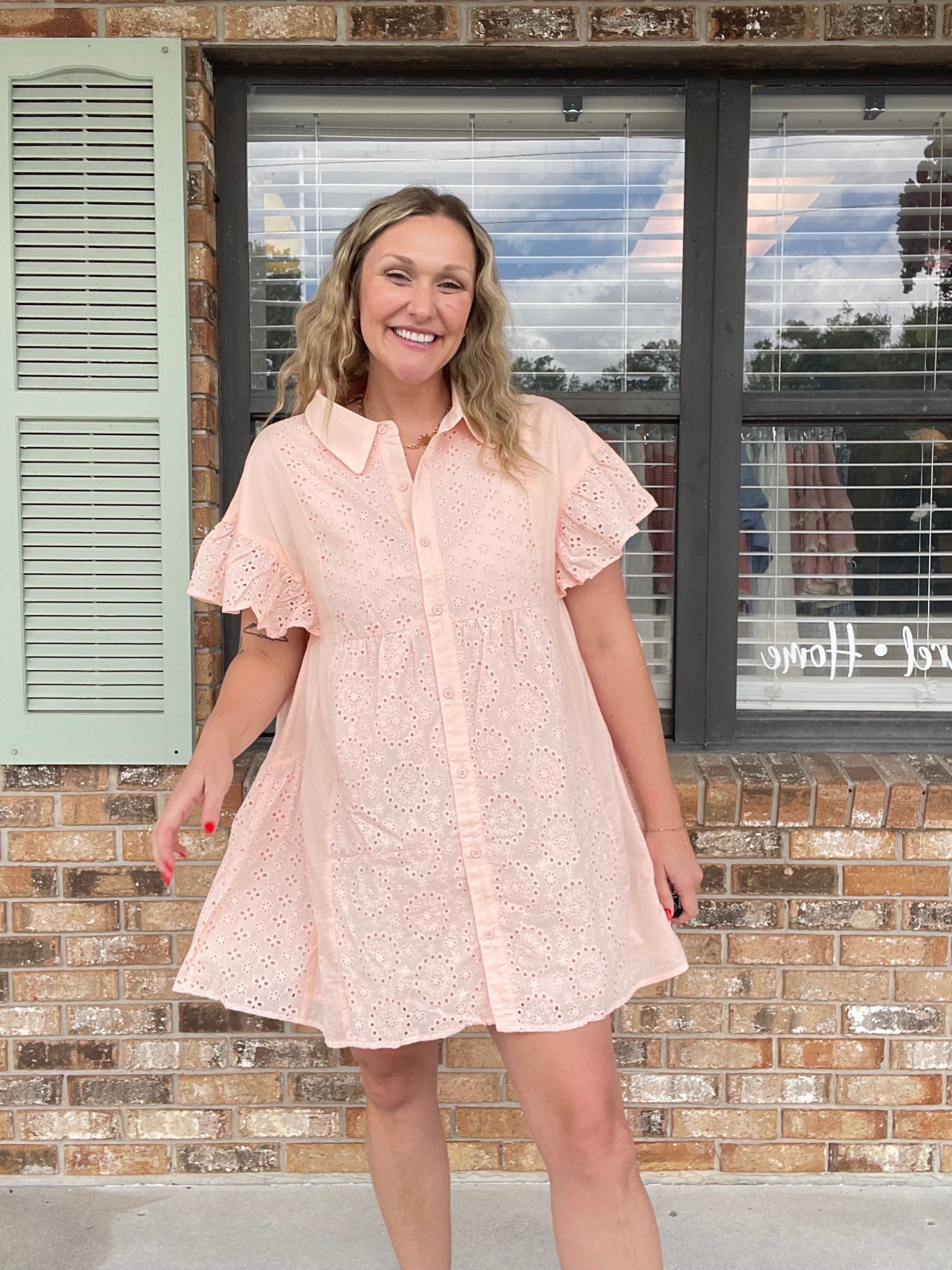 Peachy Keen Dress