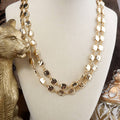 Golden Current Necklace