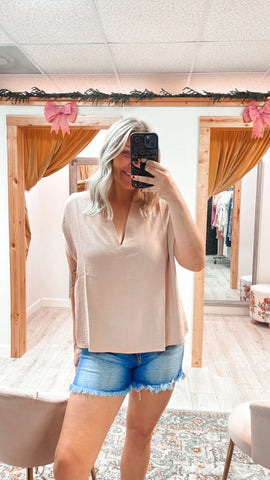 Mary Mauve Blouse