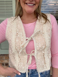 Millie Lace Vest