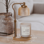 Brown Candle Lamp Warmer