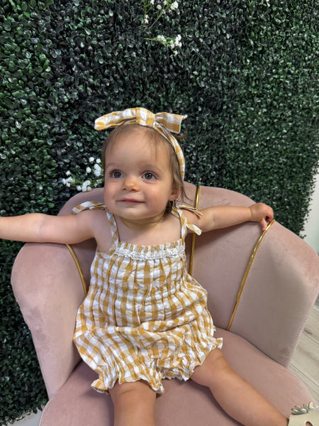 Honey Bubble Romper
