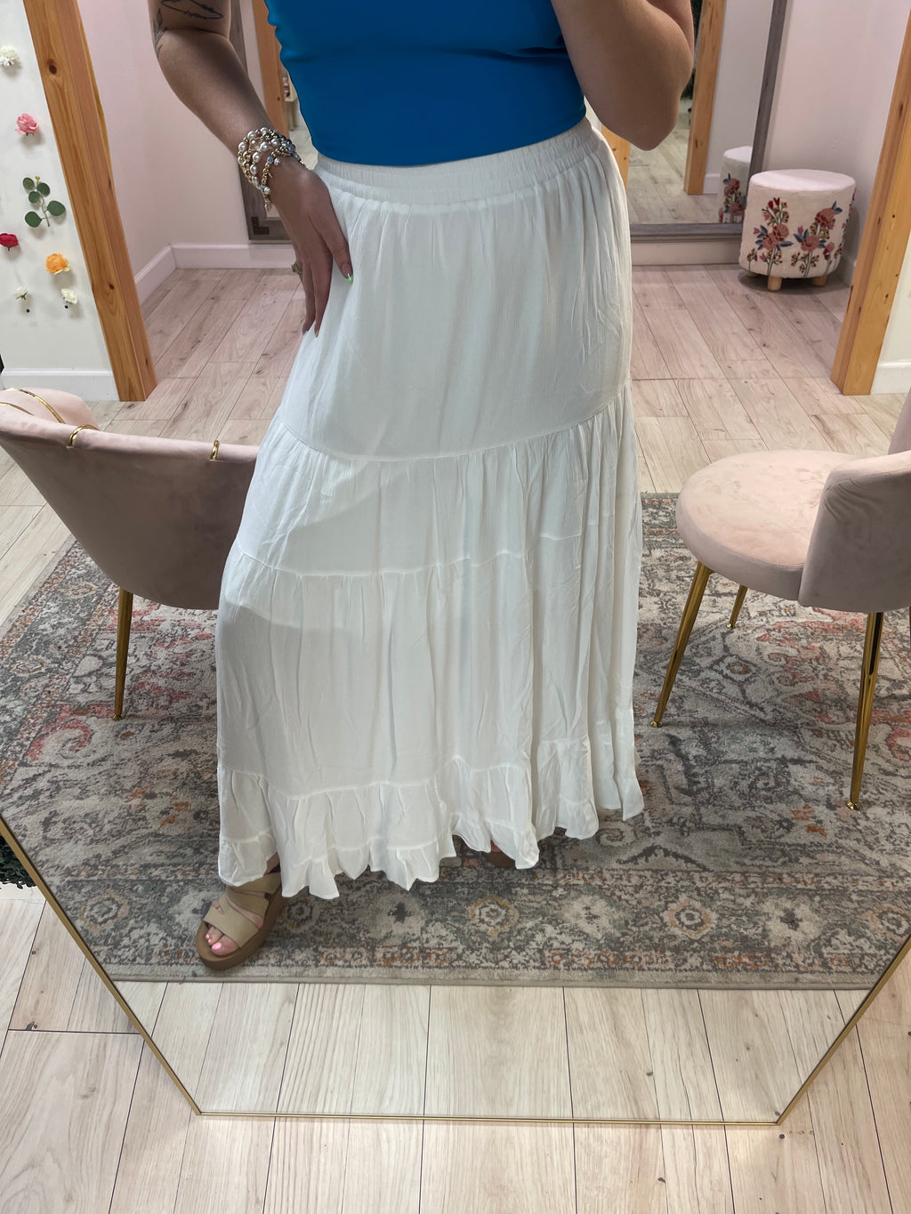 Coastal Calm Maxi Skirt