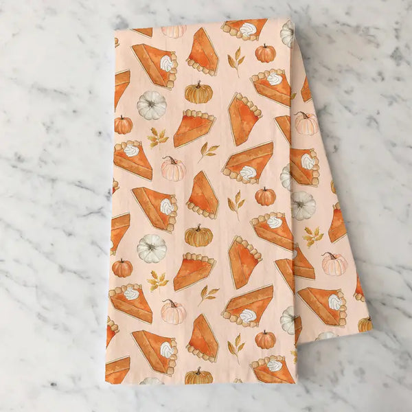 Pumpkin Pie Tea Towel