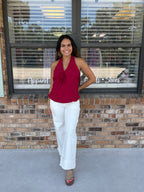 Cabernet Nights Lace Tank