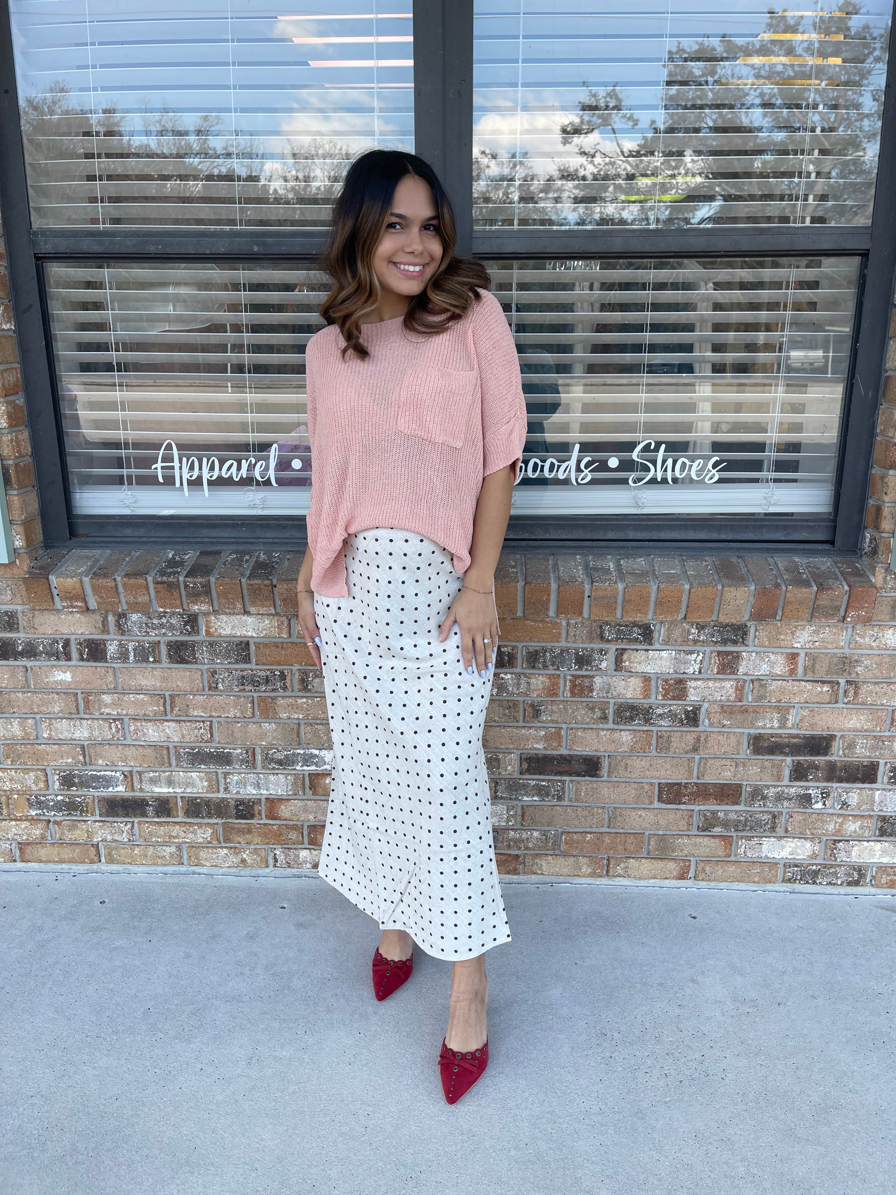 Classic Crush Polka Skirt