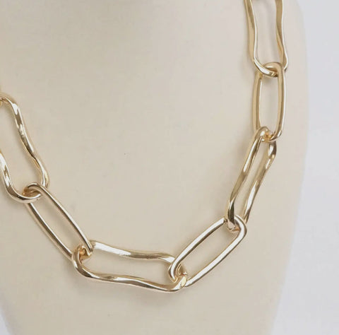 Chunky Chain Statement Necklace