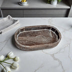 Natural Oval Trinket Tray