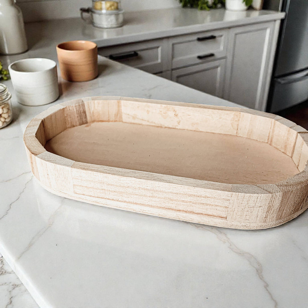 Natural Oval Trinket Tray