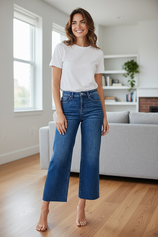 Debbie Crop Wide Leg