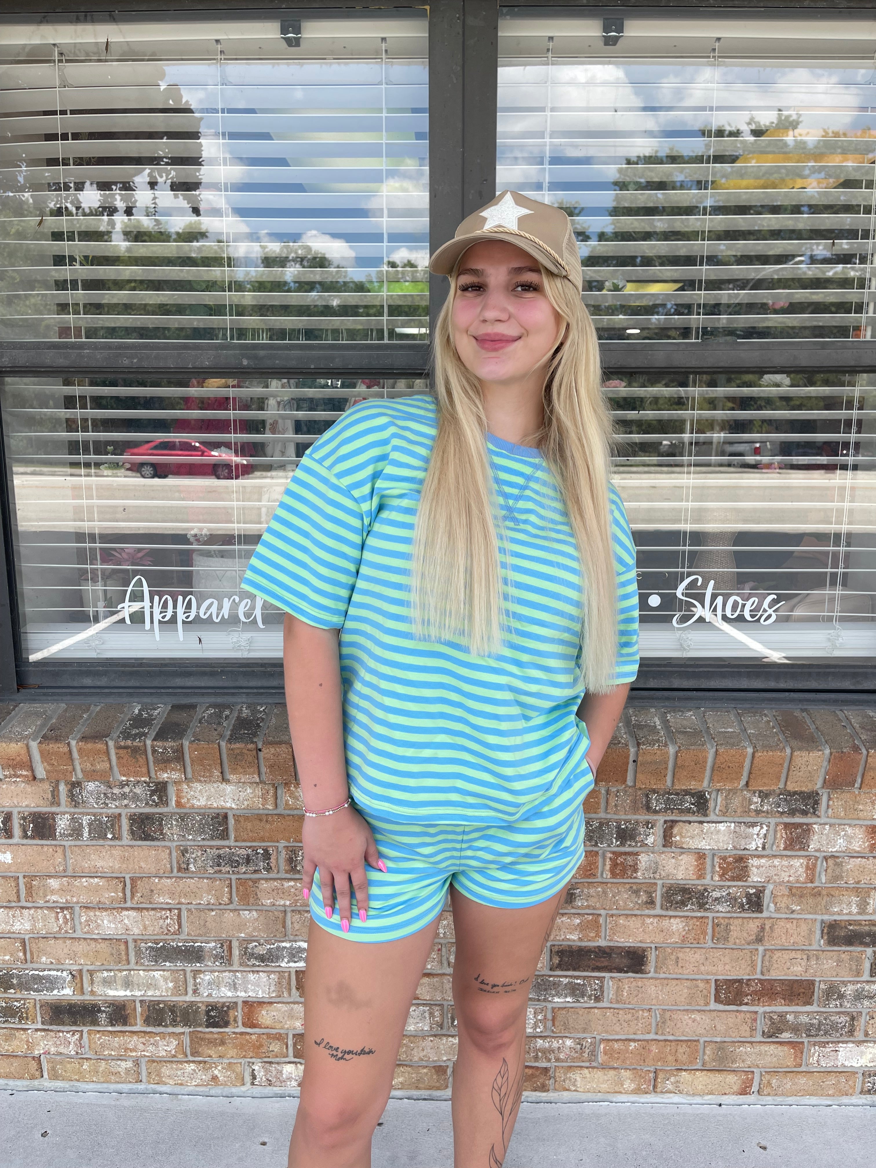 Lime Tide Lounge Set
