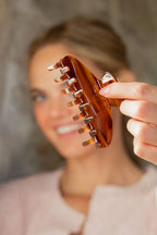 Enchanted Amber Claw Clip
