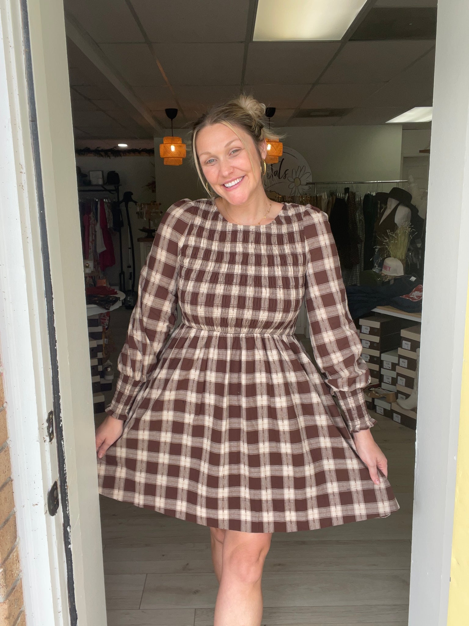 Brown Sugar Babe Dress