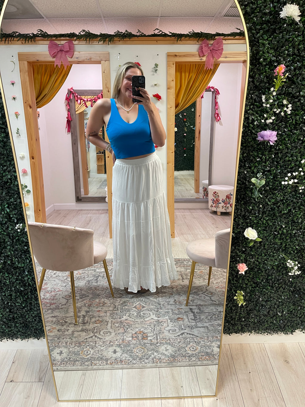 Coastal Calm Maxi Skirt