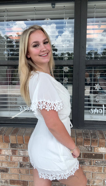 White Lotus Romper