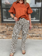 Striped & Spicy Pants