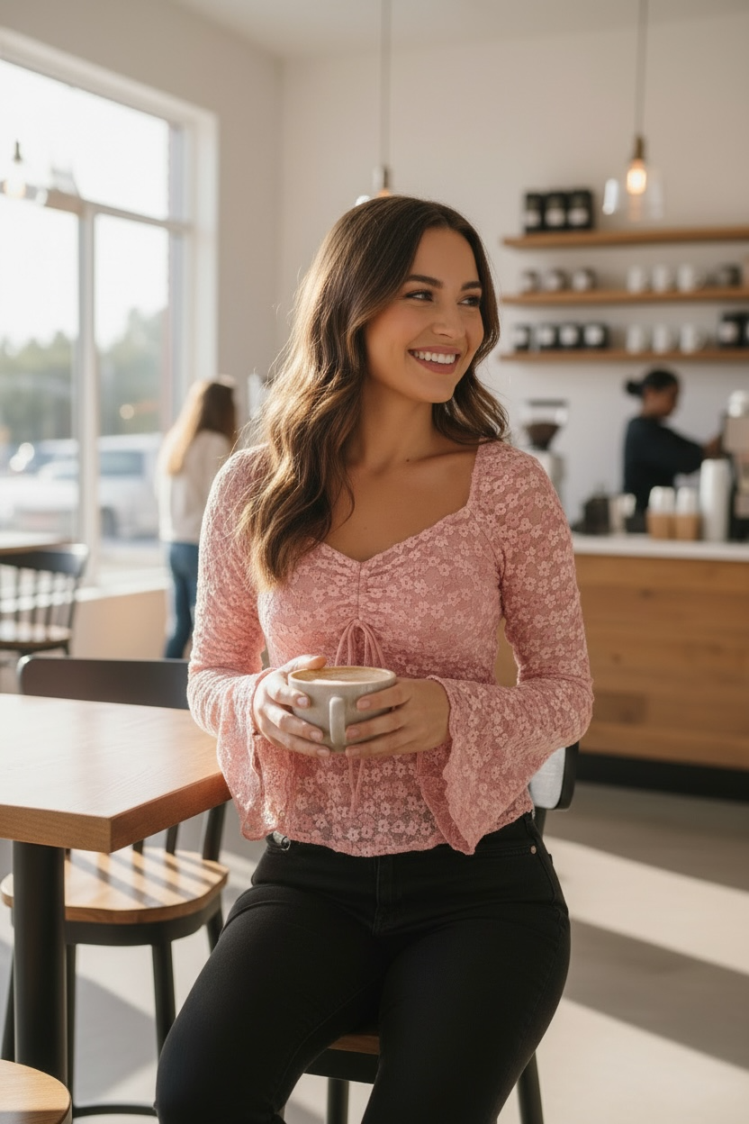 Daydreamer Lace Blouse