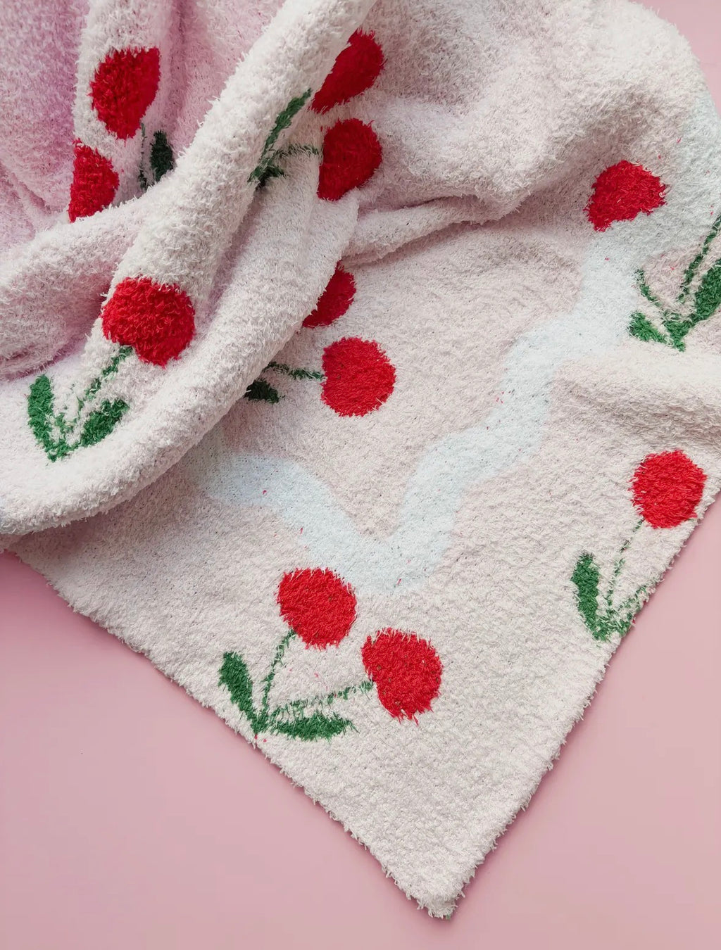 Cherry Plush Blanket