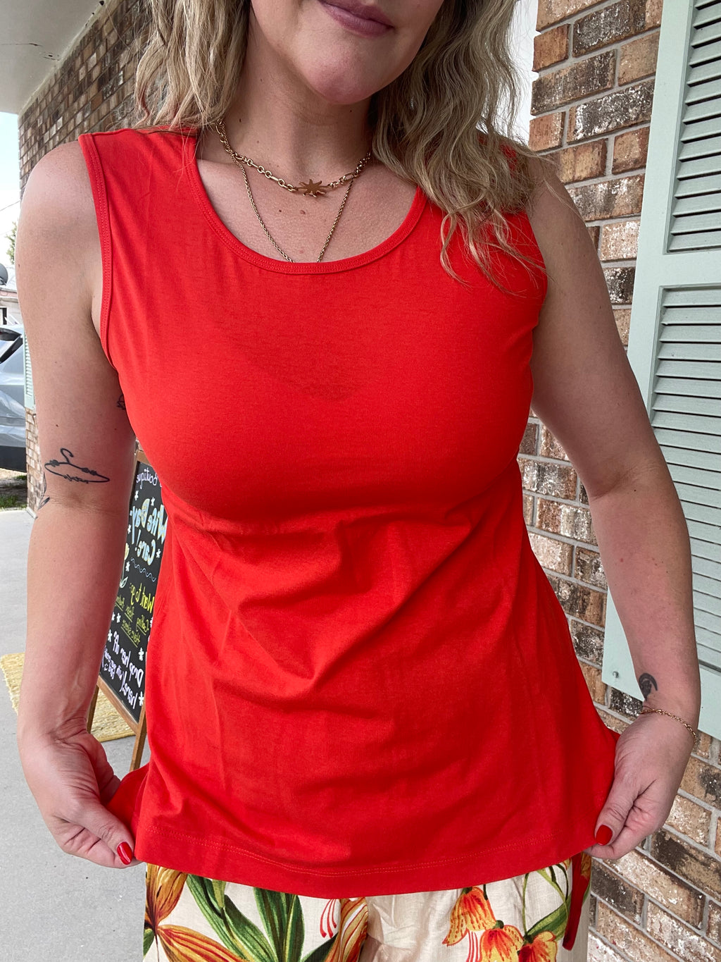 Tangerine Tank