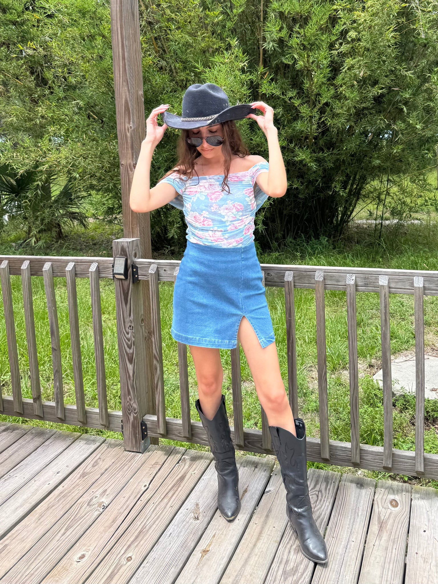 Abby Floral Top