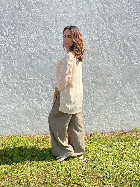 Mossy Wide Leg Pants