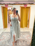 Checkered Charm Dress