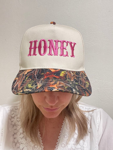 Honey Camo Pink Hat