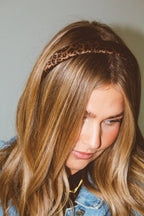 Cheetah Patterned Headband