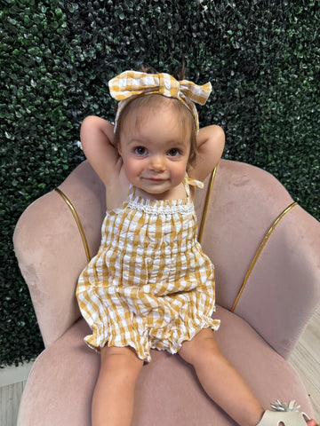 Honey Bubble Romper