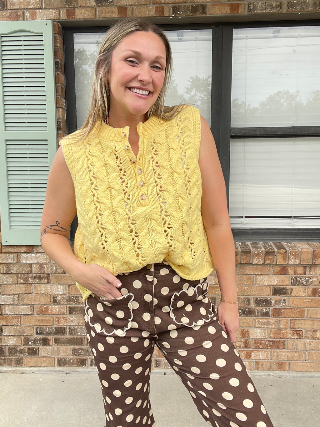 Golden Prairie Sweater Vest