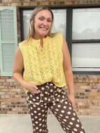 Golden Prairie Sweater Vest