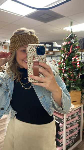 Twisted Knit Headband