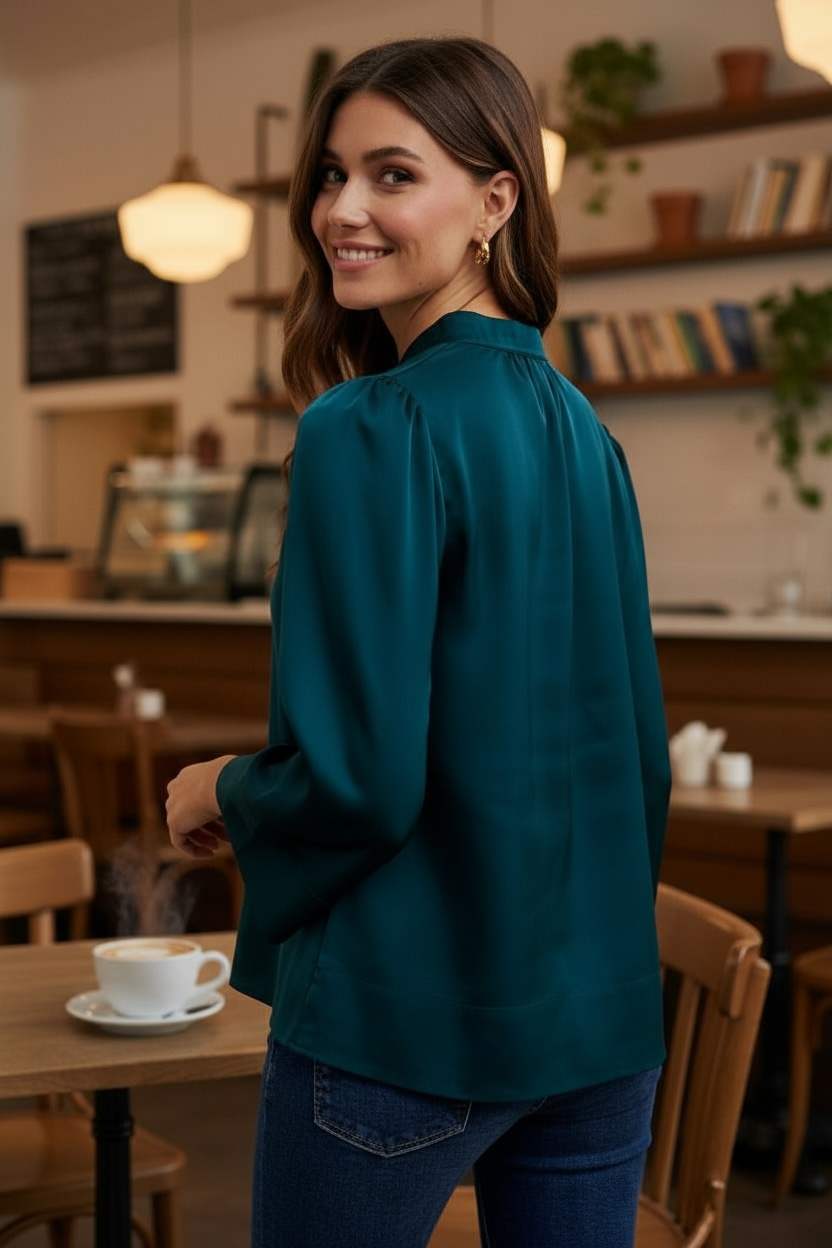 Teal Tonic Top