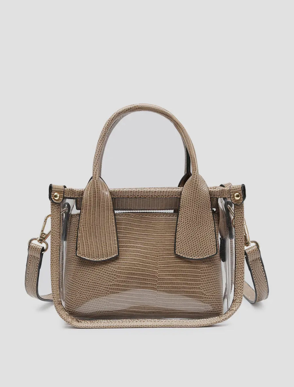 Clear Stacy Purse