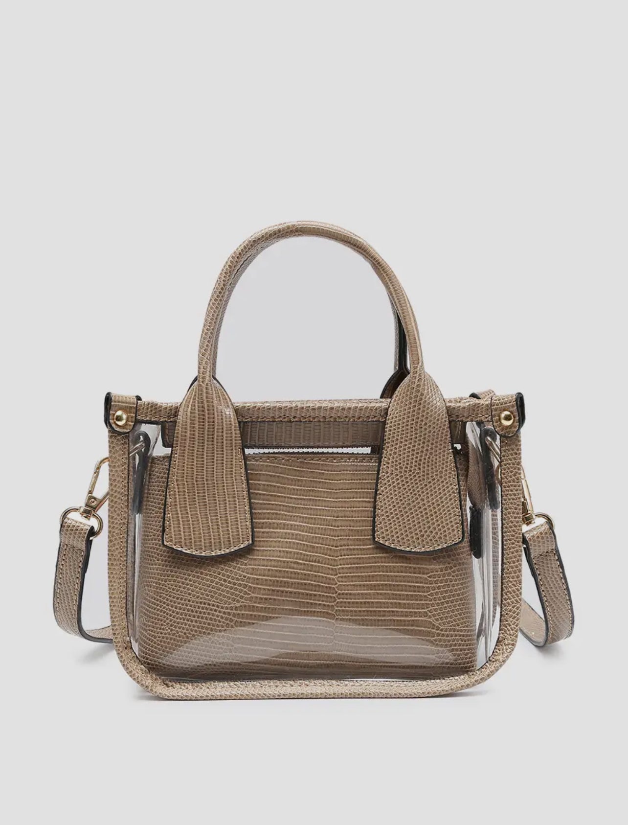 Clear Stacy Purse