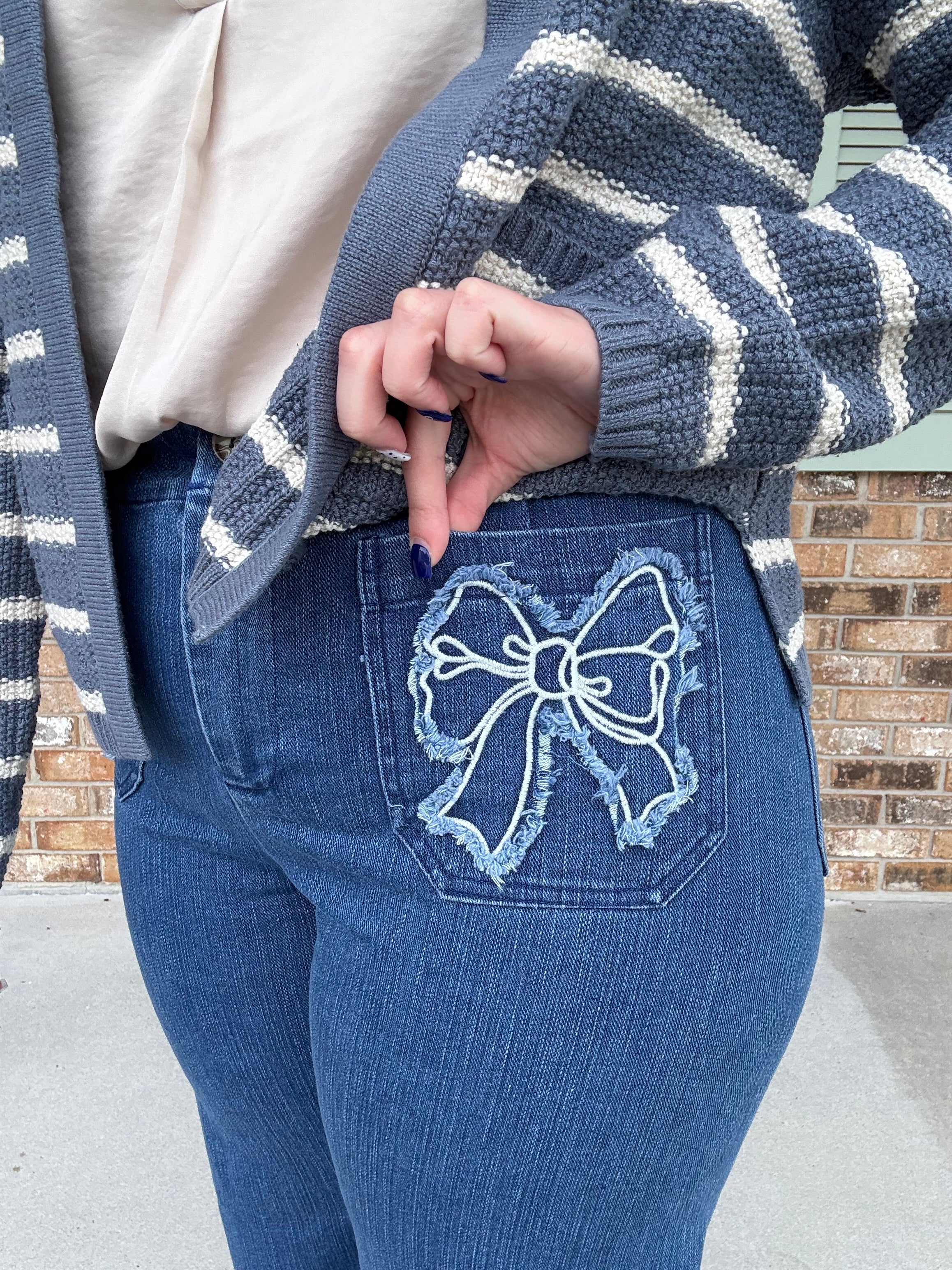 Pretty Little Bow Jeans