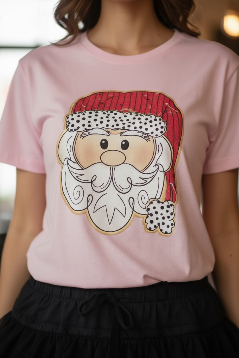 Blushing Santa T-shirt