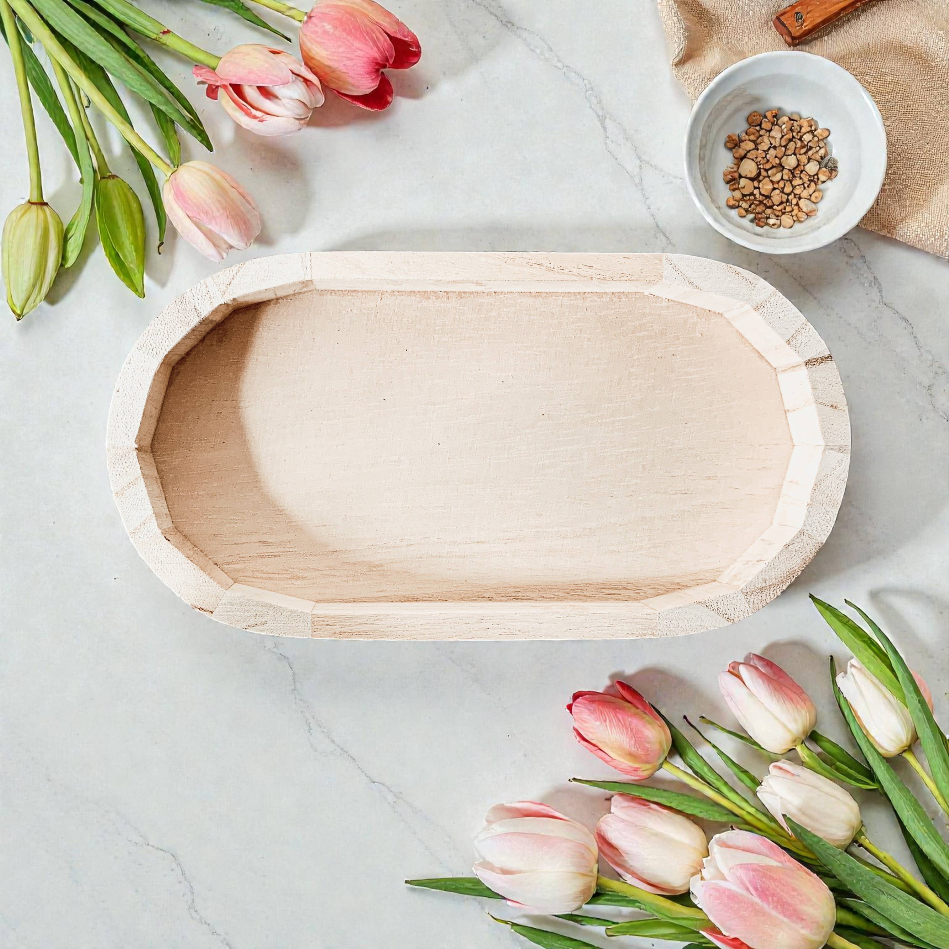 Natural Oval Trinket Tray