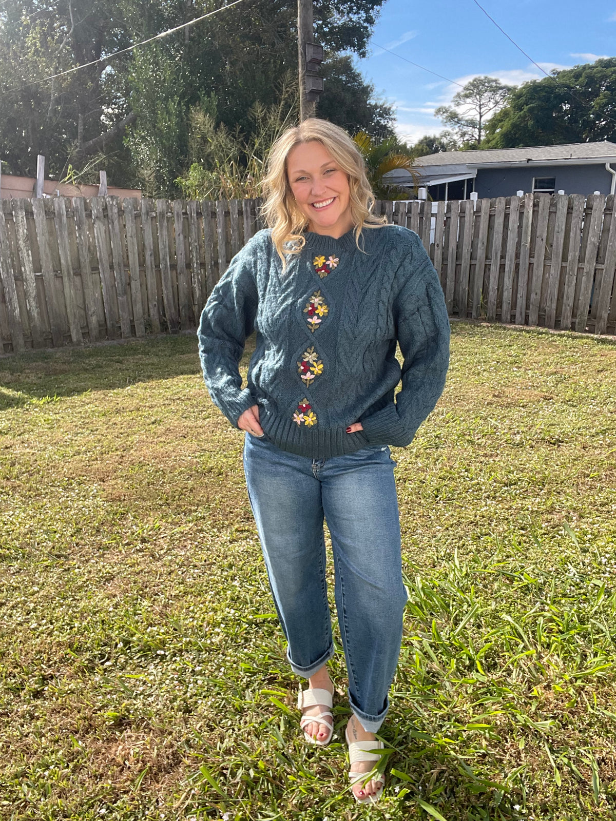 Cottage Bloom Sweater
