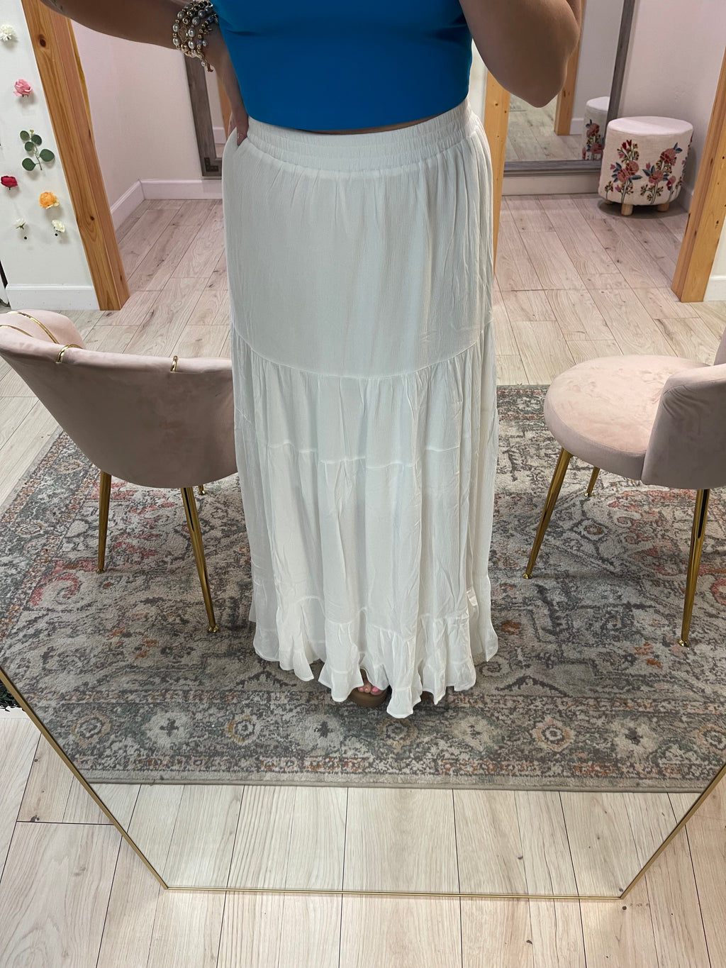 Coastal Calm Maxi Skirt