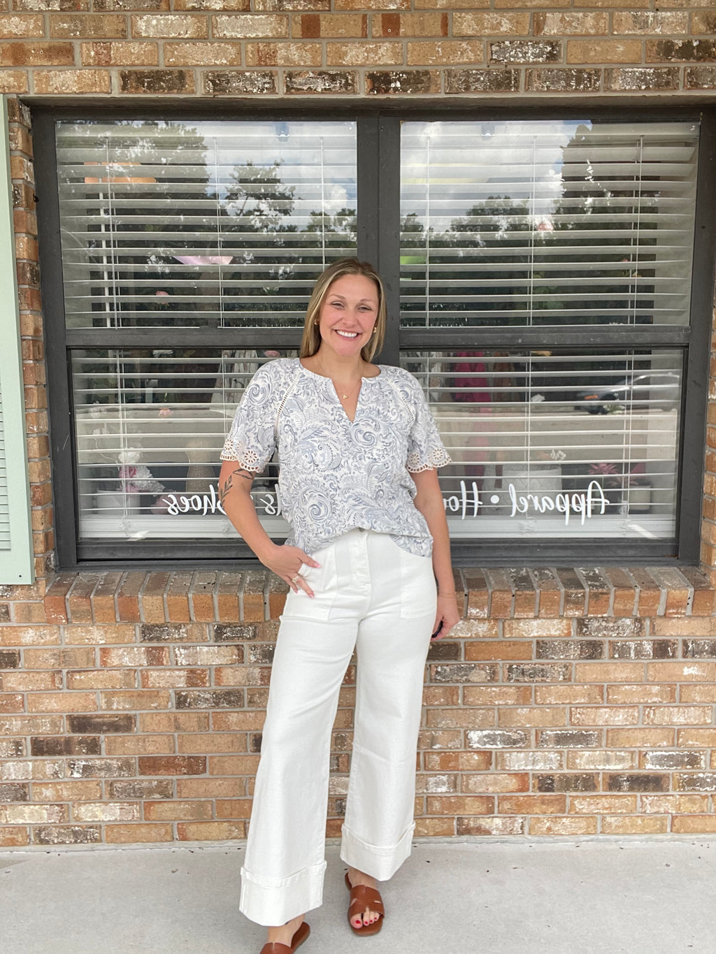 Garden Grace Lace Blouse