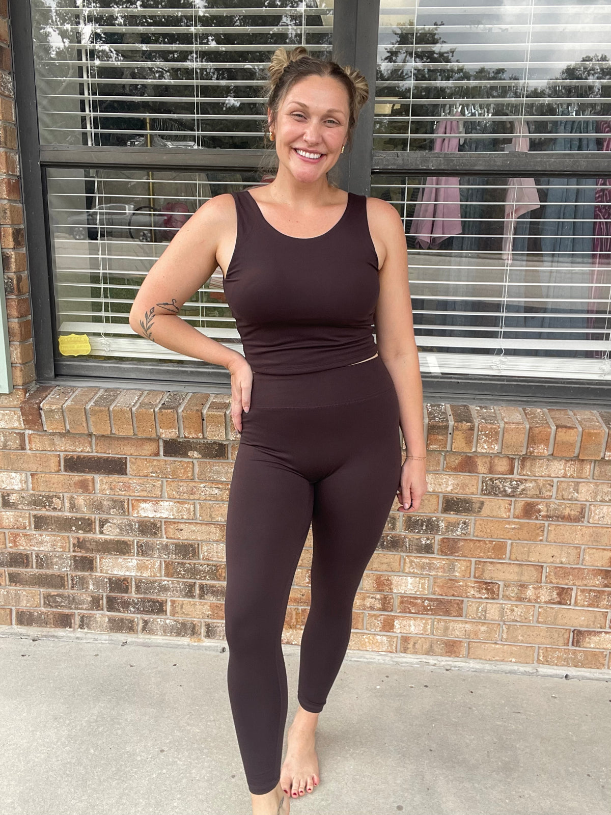 Cocoa Sculpt Leggings