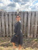 Dotty Darling Midi Dress