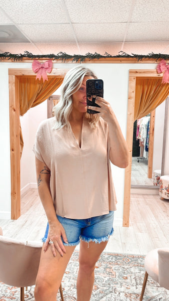 Mary Mauve Blouse