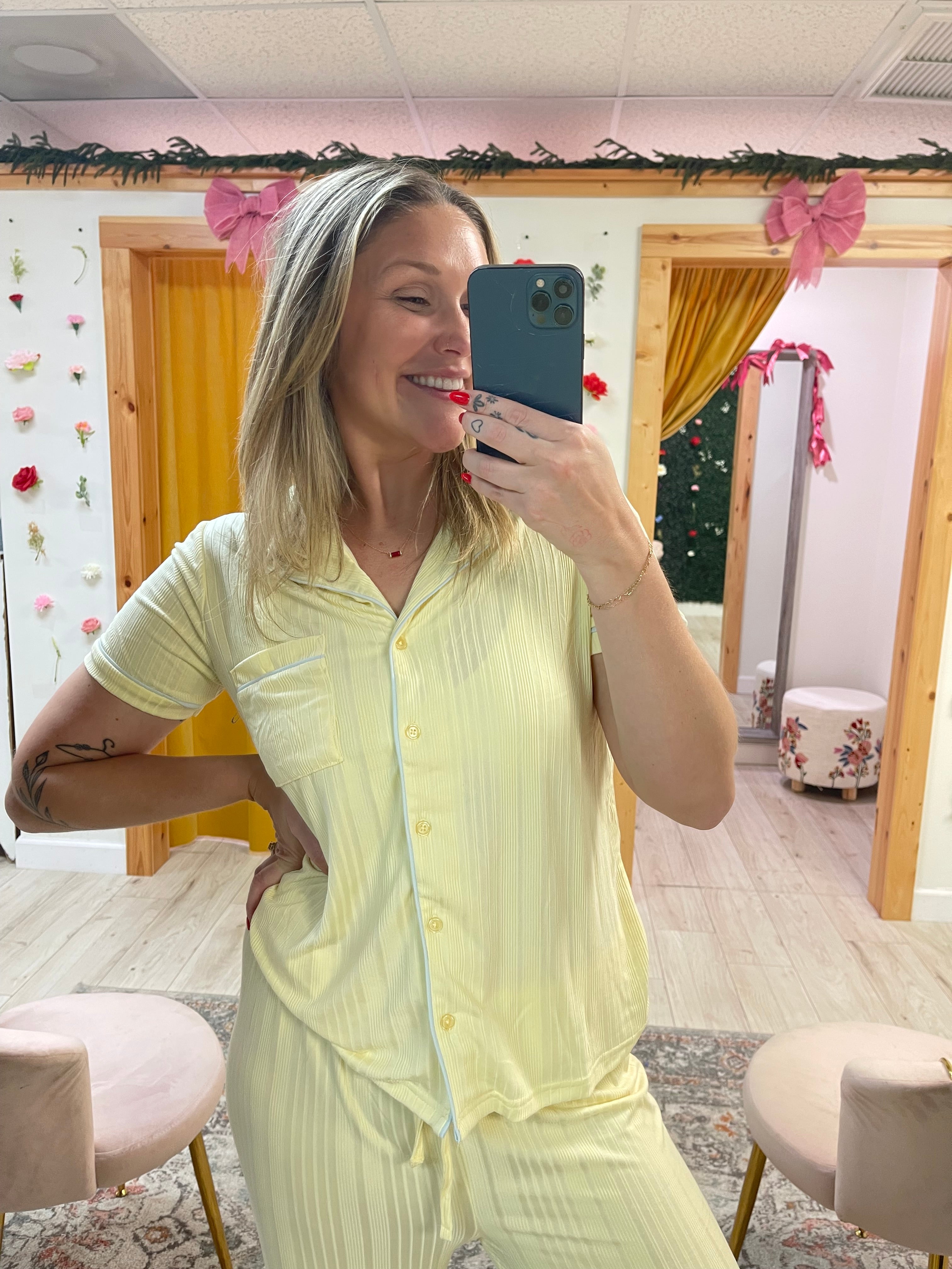 Lemon Sugar PJ Set